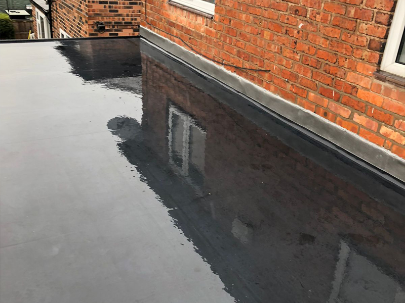 Rubber Flat Roofs in Cheshire